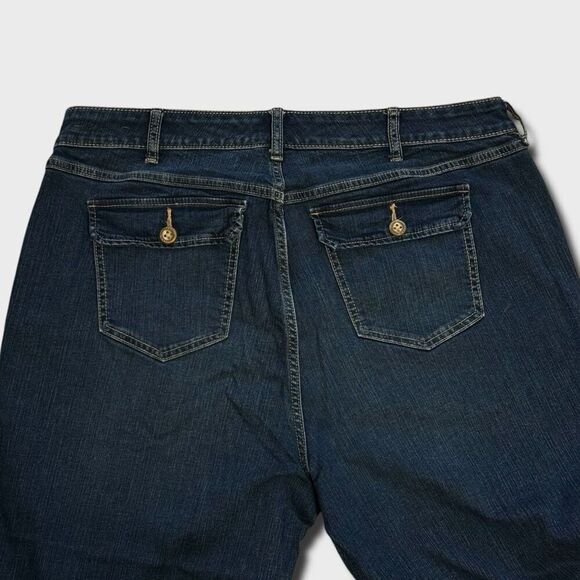 Torrid Vintage Stretch High Rise Wide Jeans Sz 16T TALL - Picture 8 of 13